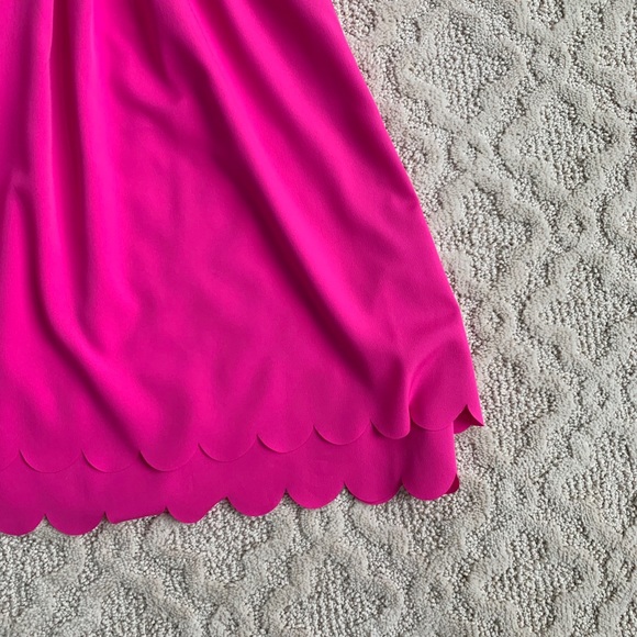 Eliza J Scalloped Pink Dress - Picture 2 of 2